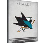 San Jose Sharks 15x20 Logo Canvas Wall Art 4 San Jose Sharks 15x20 Logo Canvas Wall Art