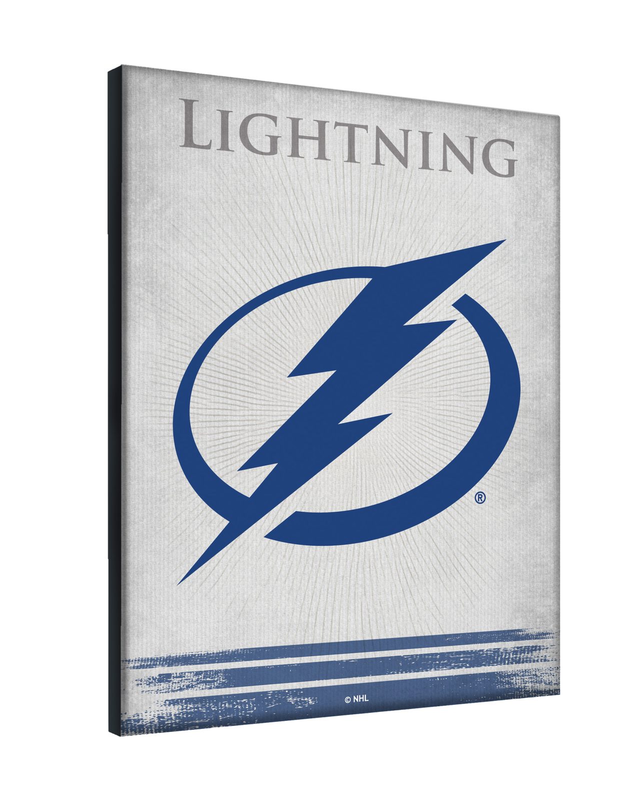Tampa Bay Lightning 15x20 Logo Canvas Wall Art 2 Tampa Bay Lightning 15x20 Logo Canvas Wall Art - Image 2