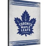 Toronto Maple Leafs 24x32 Logo Canvas Wall Art