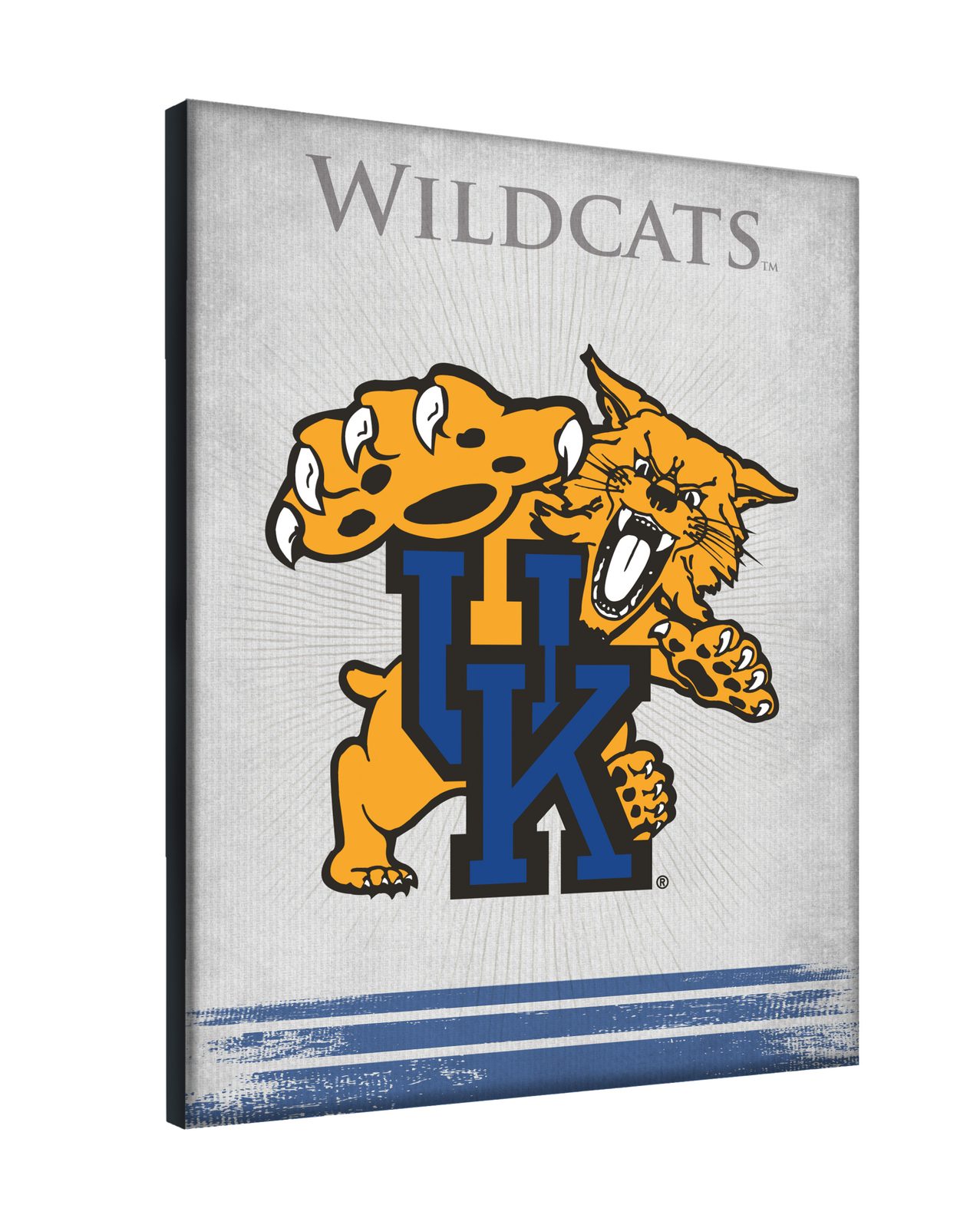 University of Kentucky (Cat) 24x32 Logo Canvas Wall Art 2 University of Kentucky (Cat) 24x32 Logo Canvas Wall Art - Image 2