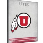 University of Utah 15x20 Logo Canvas Wall Art 4 University of Utah 15x20 Logo Canvas Wall Art