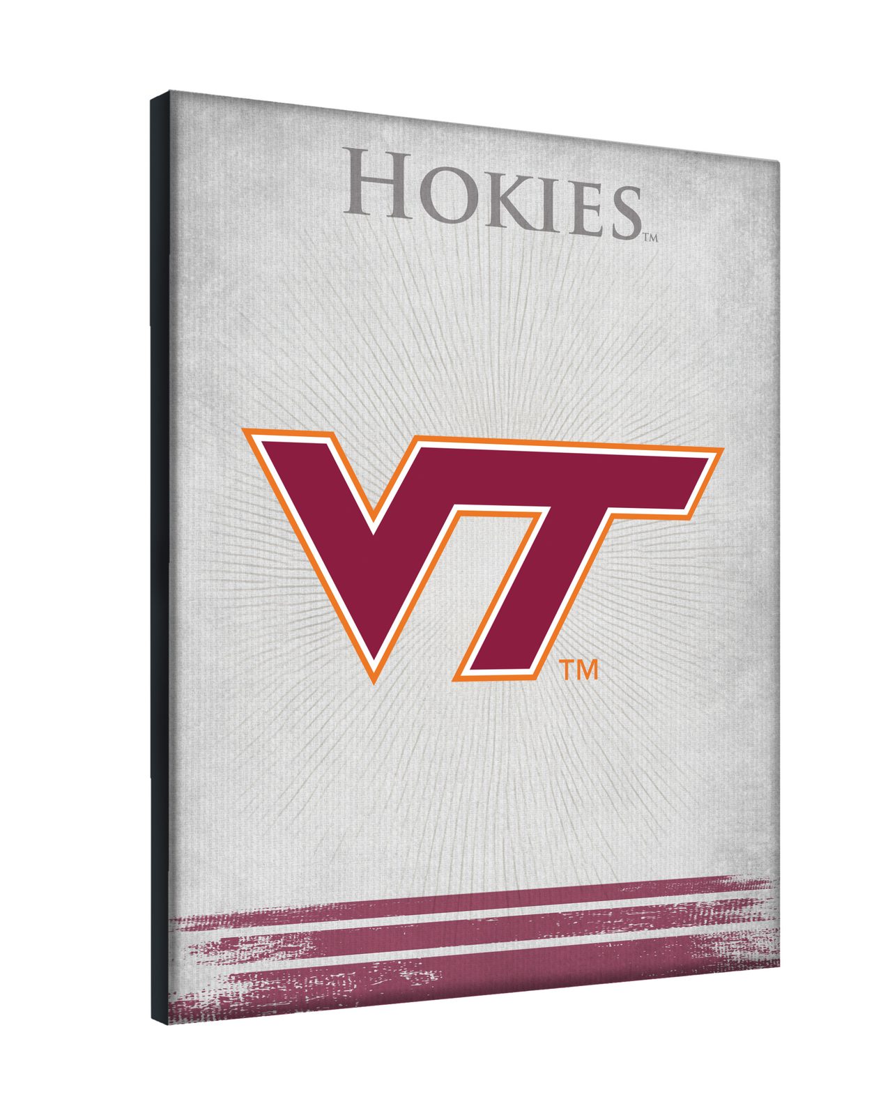 Virginia Tech University 15x20 Logo Canvas Wall Art 2 Virginia Tech University 15x20 Logo Canvas Wall Art - Image 2