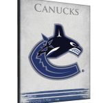 Vancouver Canucks 24x32 Logo Canvas Wall Art