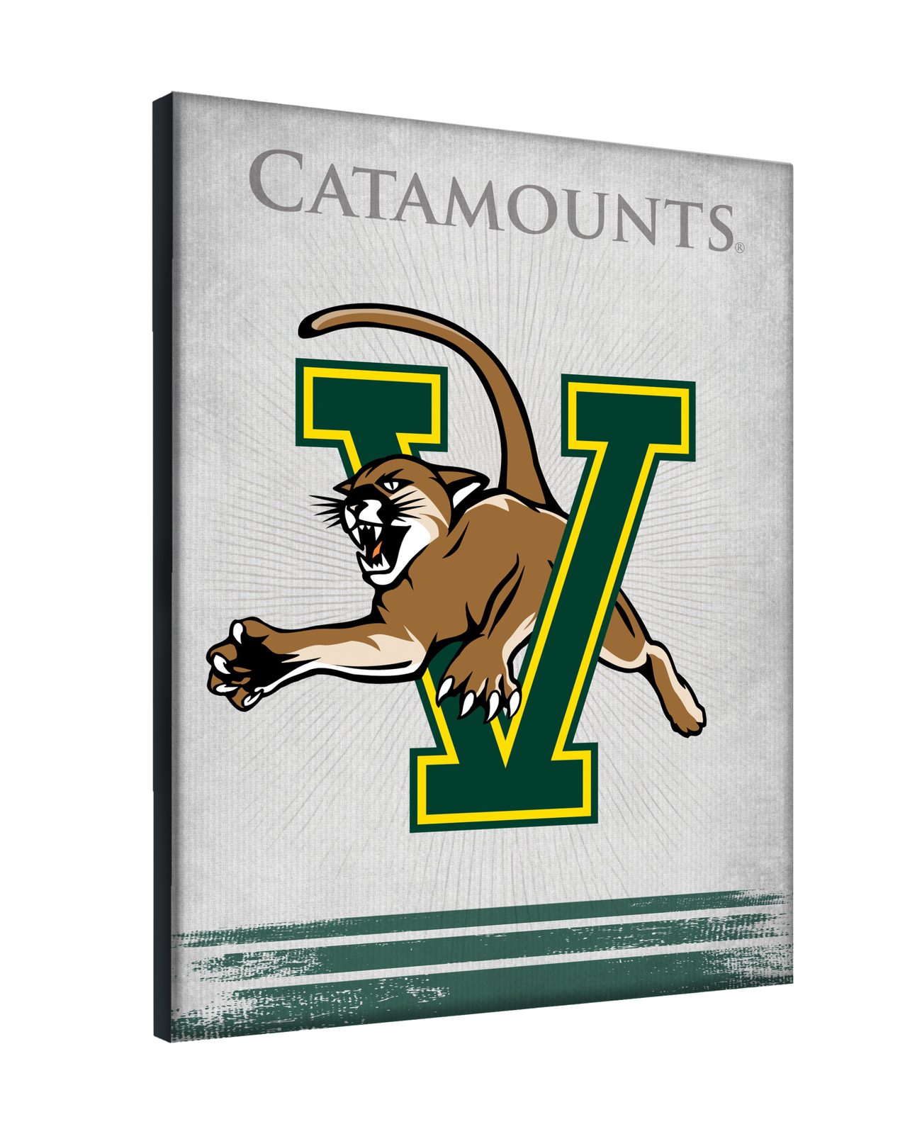 University of Vermont 24x32 Logo Canvas Wall Art 2 University of Vermont 24x32 Logo Canvas Wall Art - Image 2