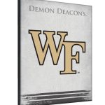 Wake Forest University 24x32 Logo Canvas Wall Art 4 Wake Forest University 24x32 Logo Canvas Wall Art