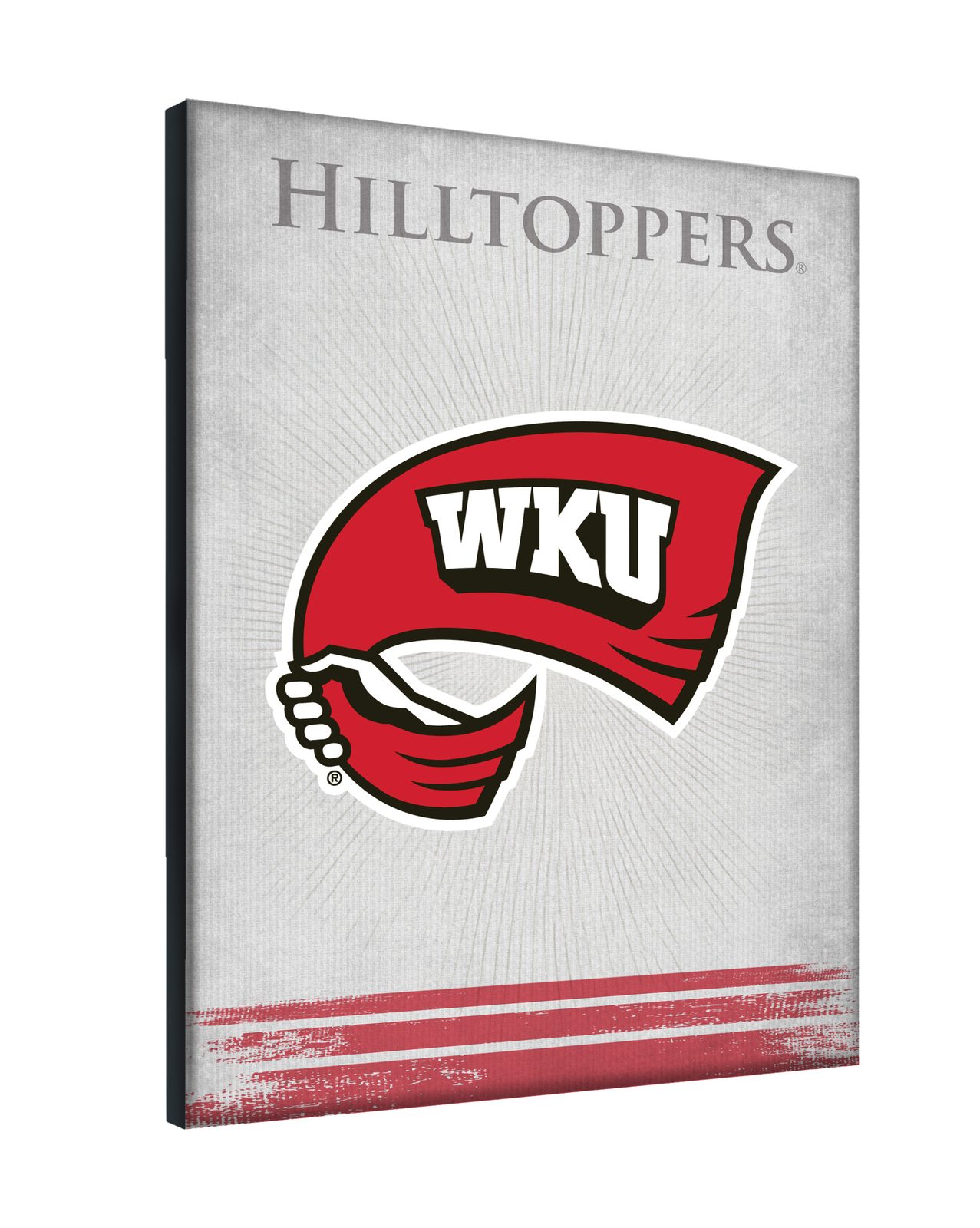 Western Kentucky University 15x20 Logo Canvas Wall Art 2 Western Kentucky University 15x20 Logo Canvas Wall Art - Image 2