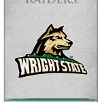 Wright State University 15x20 Logo Canvas Wall Art