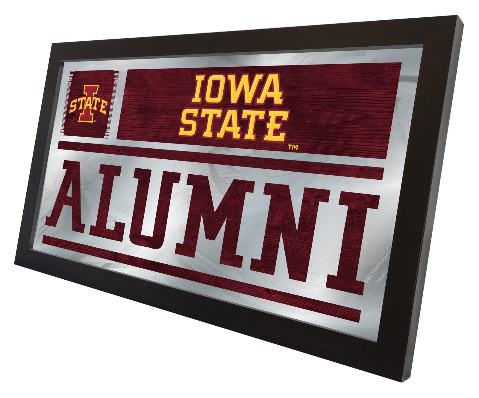 Iowa State University 26x15 Alumni Wall Mirror 2 Iowa State University 26x15 Alumni Wall Mirror - Image 2