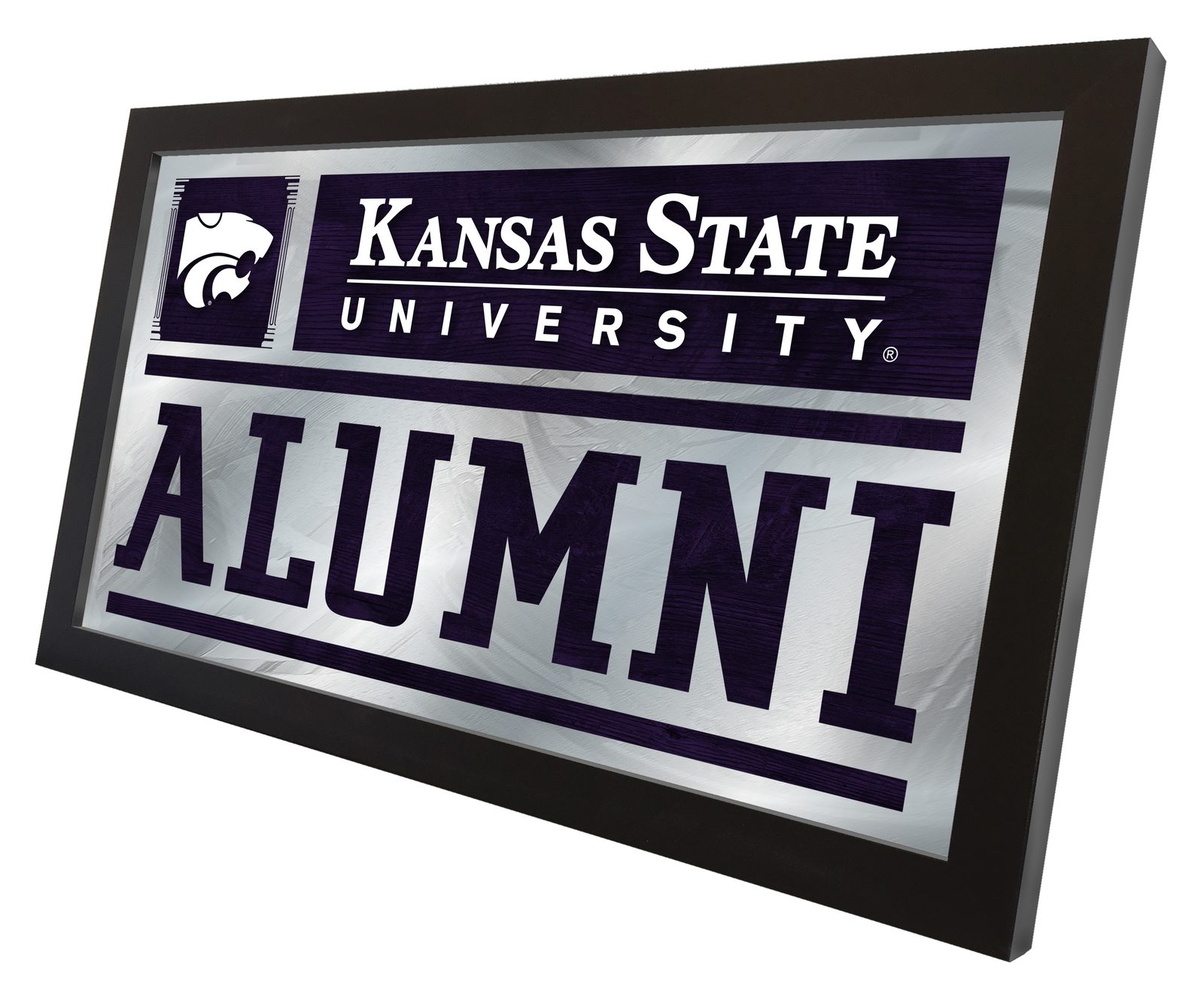 Kansas State University 26x15 Alumni Wall Mirror 2 Kansas State University 26x15 Alumni Wall Mirror - Image 2