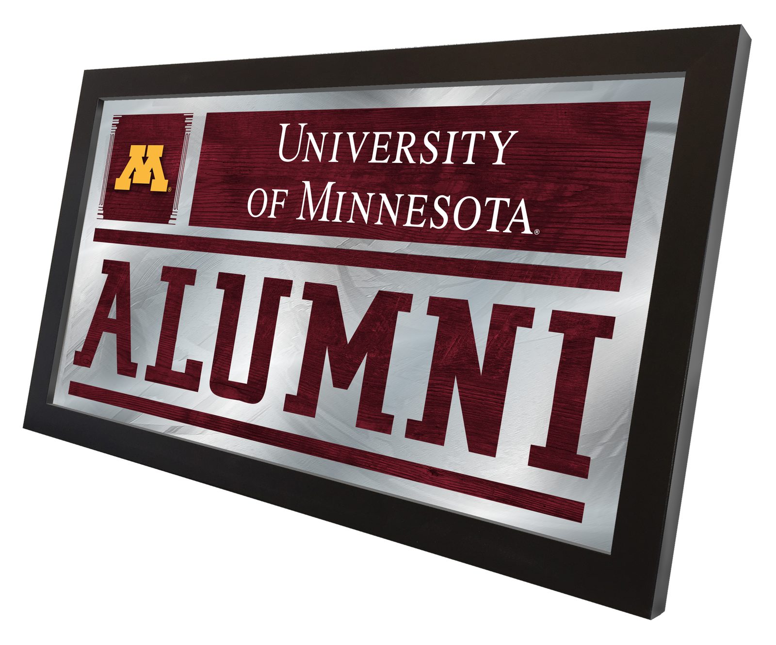 University of Minnesota 26x15 Alumni Wall Mirror 2 University of Minnesota 26x15 Alumni Wall Mirror - Image 2