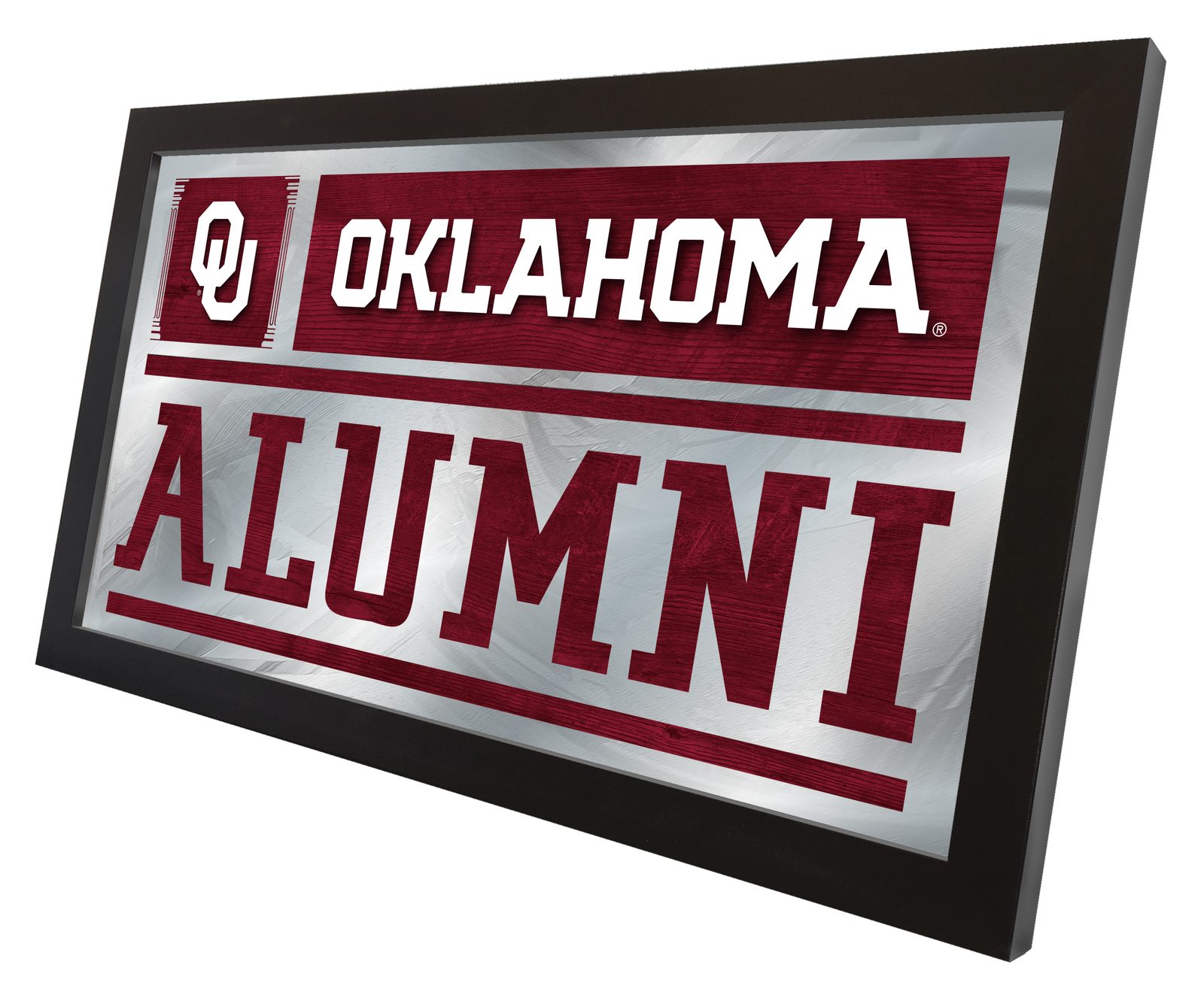 Oklahoma University 26x15 Alumni Wall Mirror 2 Oklahoma University 26x15 Alumni Wall Mirror - Image 2