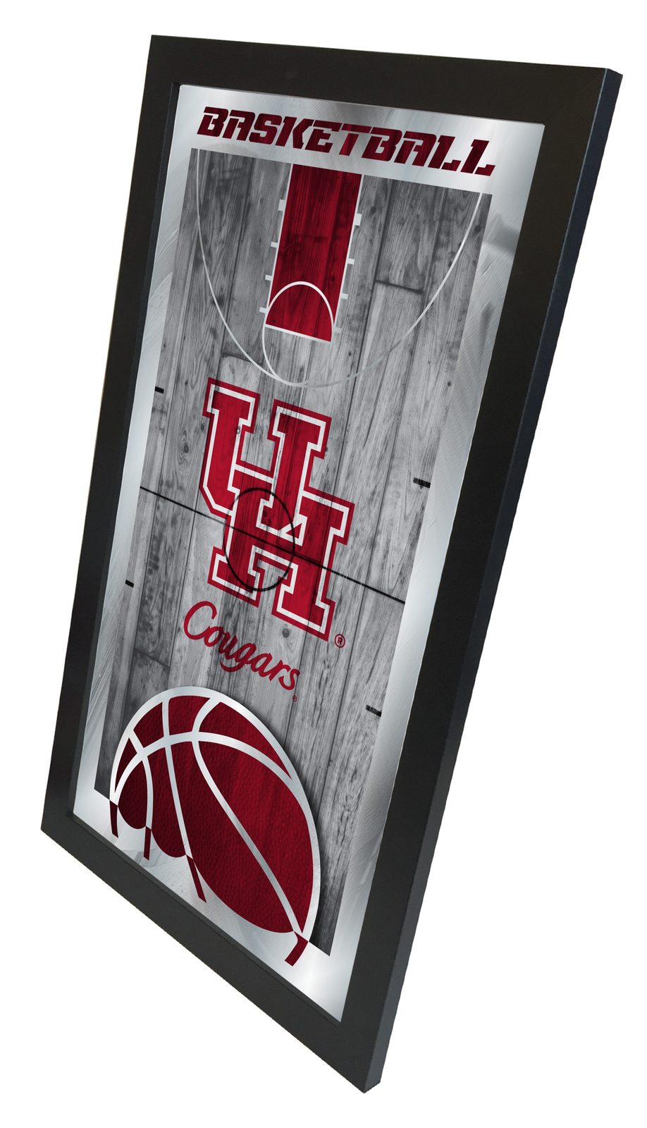 University of Houston 15x26 Basketball Wall Mirror 2 University of Houston 15x26 Basketball Wall Mirror - Image 2