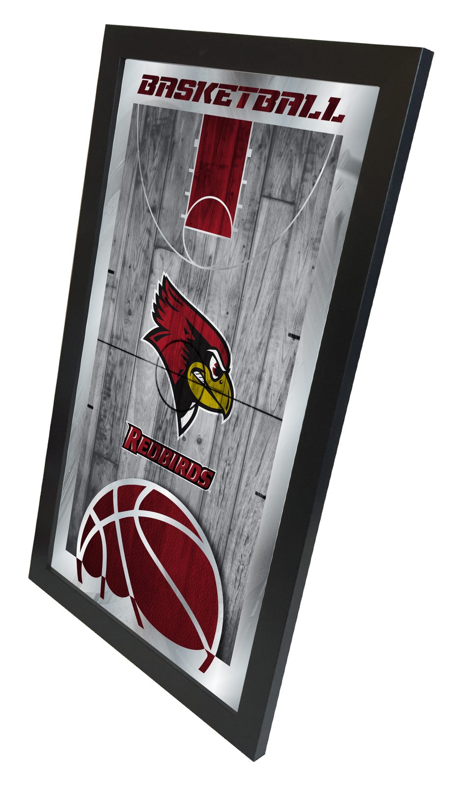 Illinois State University 15x26 Basketball Wall Mirror 2 Illinois State University 15x26 Basketball Wall Mirror - Image 2