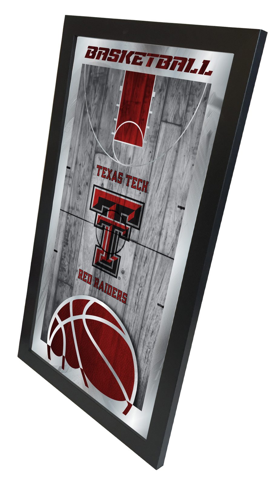 Texas Tech University 15x26 Basketball Wall Mirror 2 Texas Tech University 15x26 Basketball Wall Mirror - Image 2