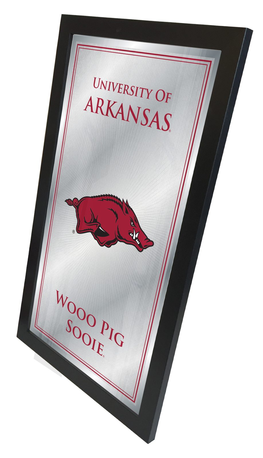 University of Arkansas 26x15 Fight Song Wall Mirror 2 University of Arkansas 26x15 Fight Song Wall Mirror - Image 2