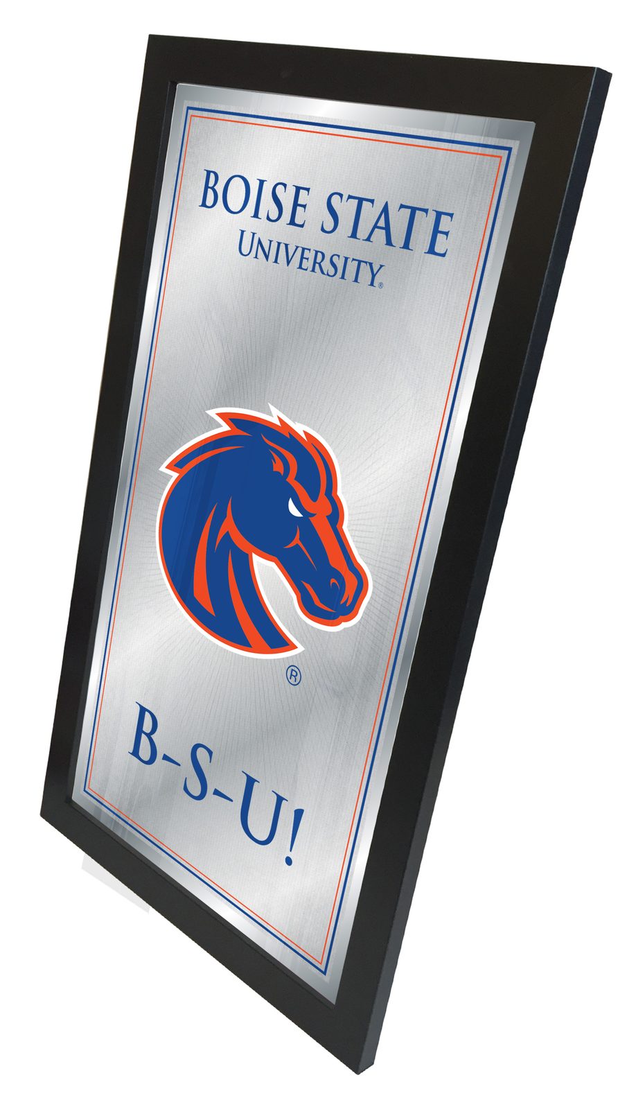 Boise State University 26x15 Fight Song Wall Mirror 2 Boise State University 26x15 Fight Song Wall Mirror - Image 2