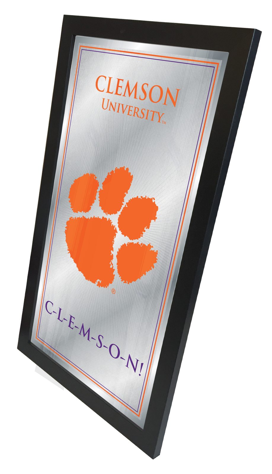 Clemson 26x15 Fight Song Wall Mirror 2 Clemson 26x15 Fight Song Wall Mirror - Image 2
