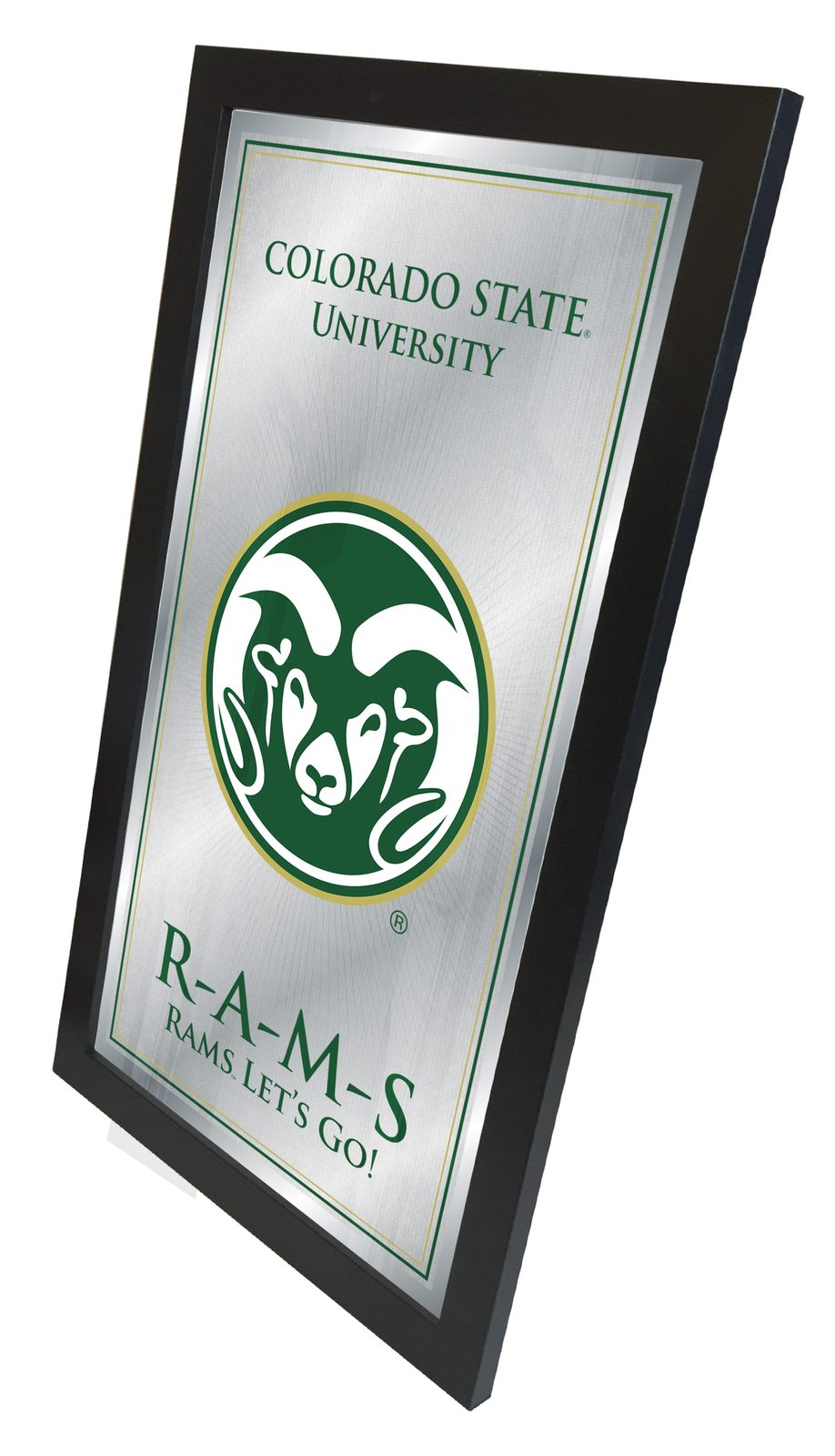 Colorado State University 26x15 Fight Song Wall Mirror 2 Colorado State University 26x15 Fight Song Wall Mirror - Image 2