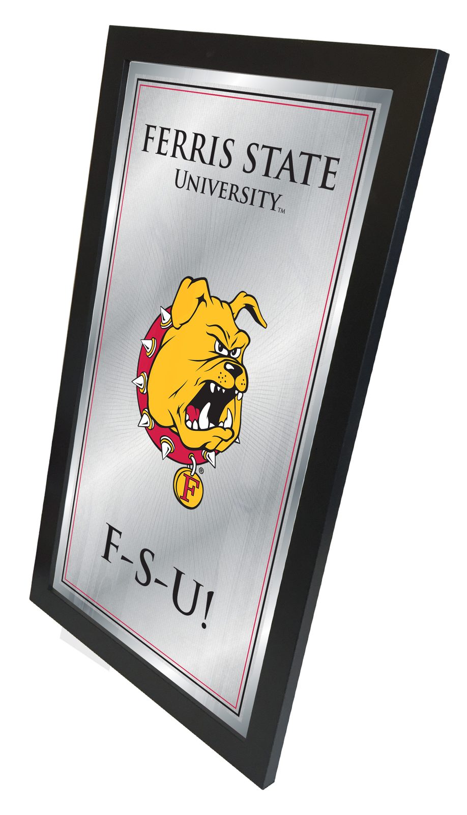 Ferris State University 26x15 Fight Song Wall Mirror 2 Ferris State University 26x15 Fight Song Wall Mirror - Image 2