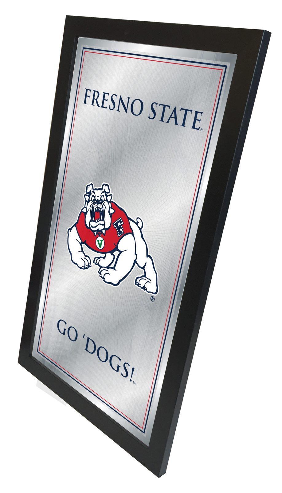 Fresno State University 26x15 Fight Song Wall Mirror 2 Fresno State University 26x15 Fight Song Wall Mirror - Image 2
