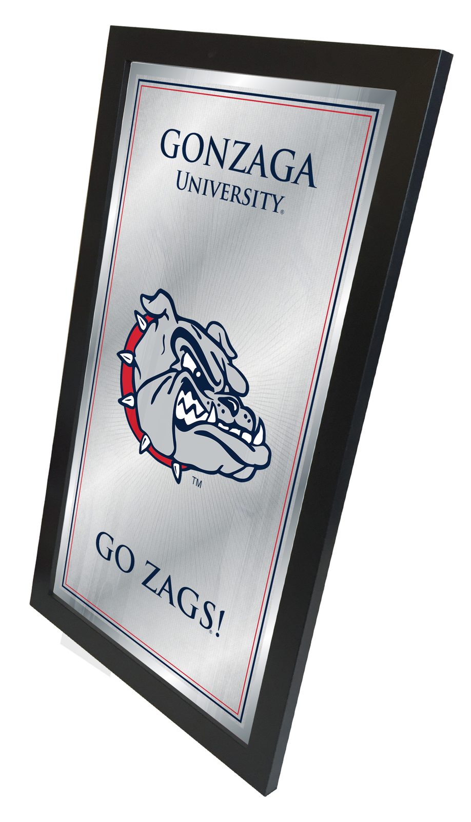 Gonzaga 26x15 Fight Song Wall Mirror 2 Gonzaga 26x15 Fight Song Wall Mirror - Image 2