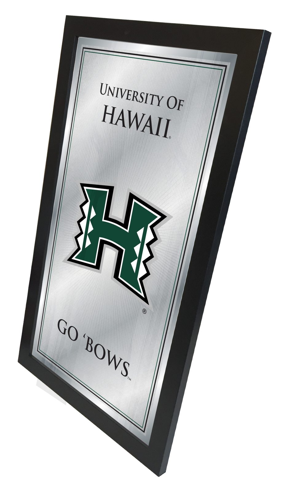 University of Hawaii 26x15 Fight Song Wall Mirror 2 University of Hawaii 26x15 Fight Song Wall Mirror - Image 2