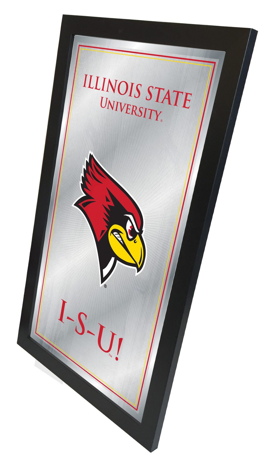 Illinois State University 26x15 Fight Song Wall Mirror 2 Illinois State University 26x15 Fight Song Wall Mirror - Image 2