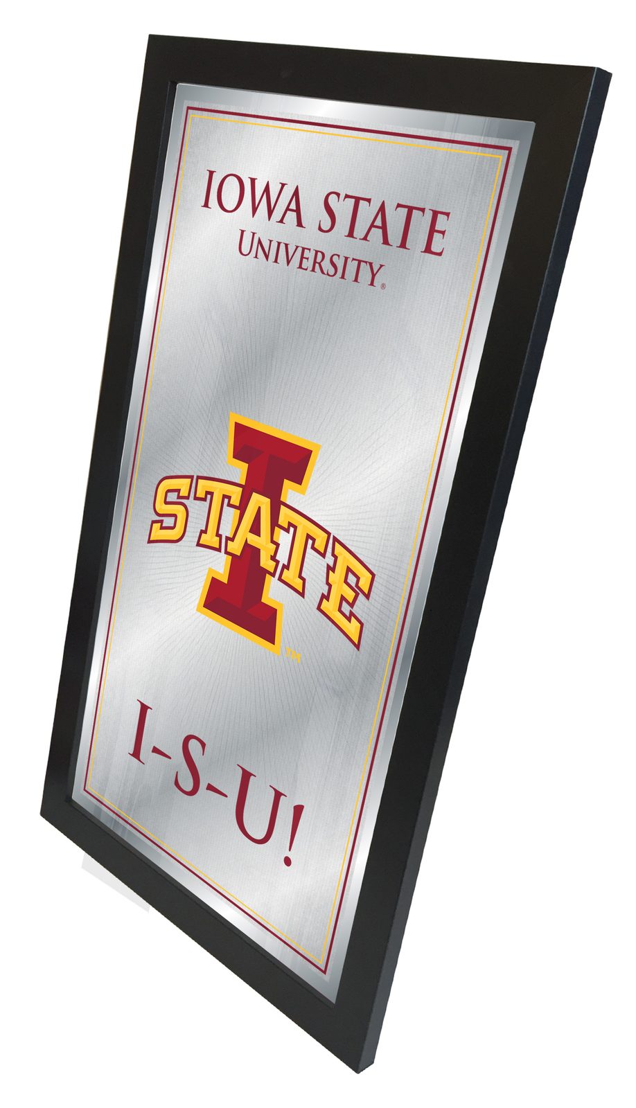 Iowa State University 26x15 Fight Song Wall Mirror 2 Iowa State University 26x15 Fight Song Wall Mirror - Image 2