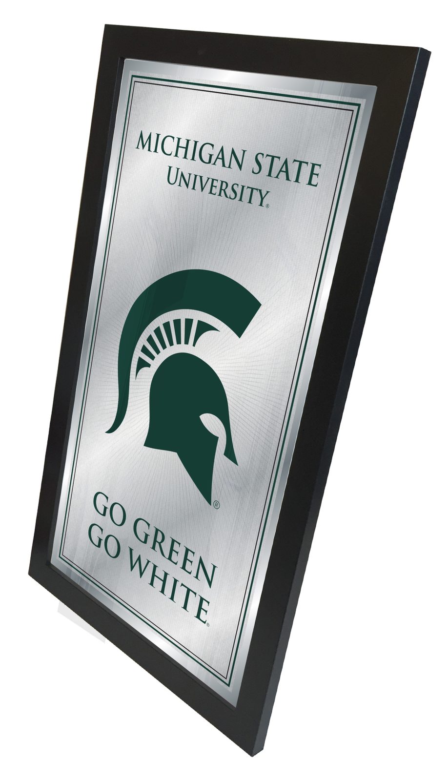 Michigan State University 26x15 Fight Song Wall Mirror 2 Michigan State University 26x15 Fight Song Wall Mirror - Image 2