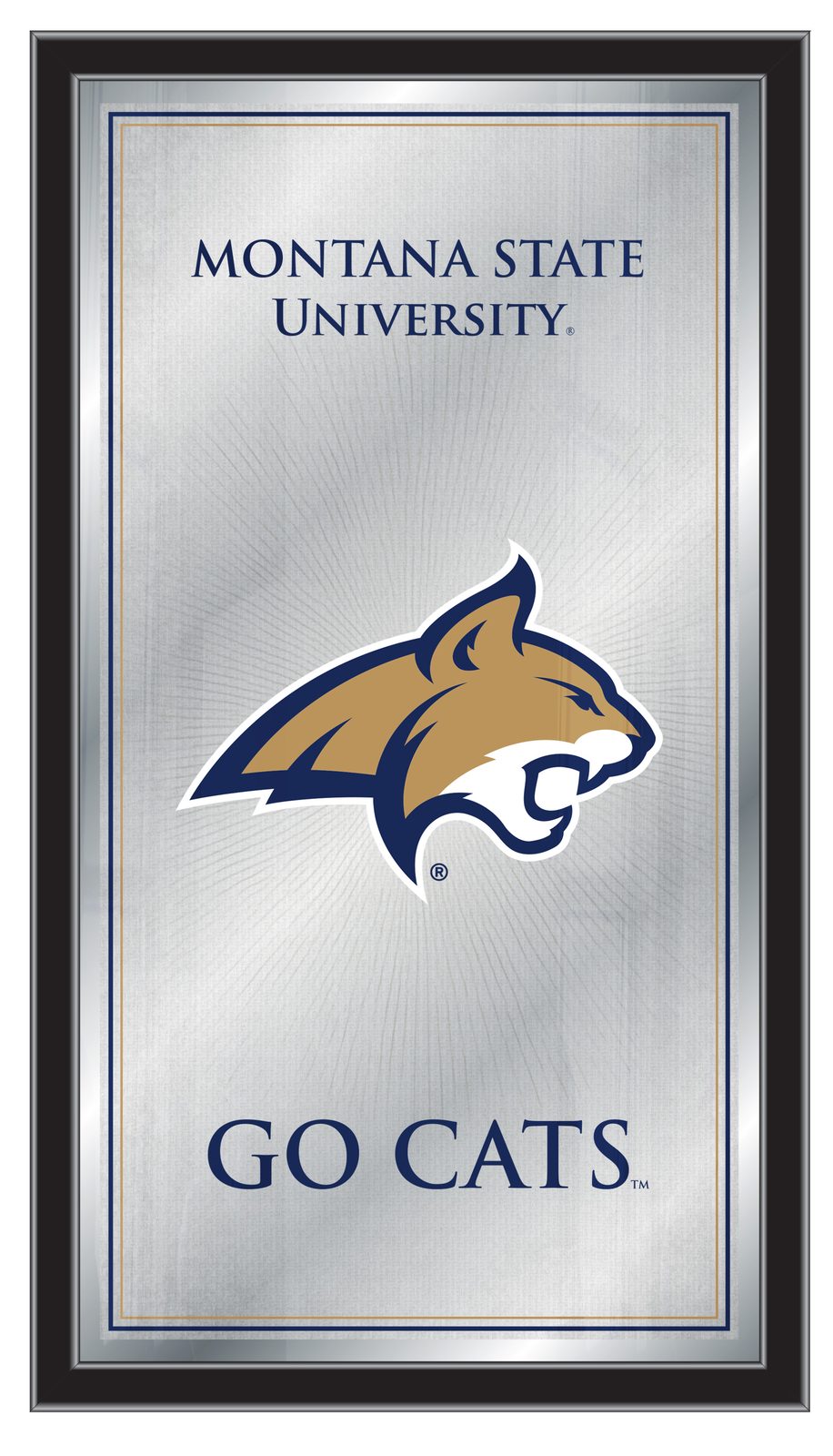 Montana State University 26x15 Fight Song Wall Mirror 1 Montana State University 26x15 Fight Song Wall Mirror