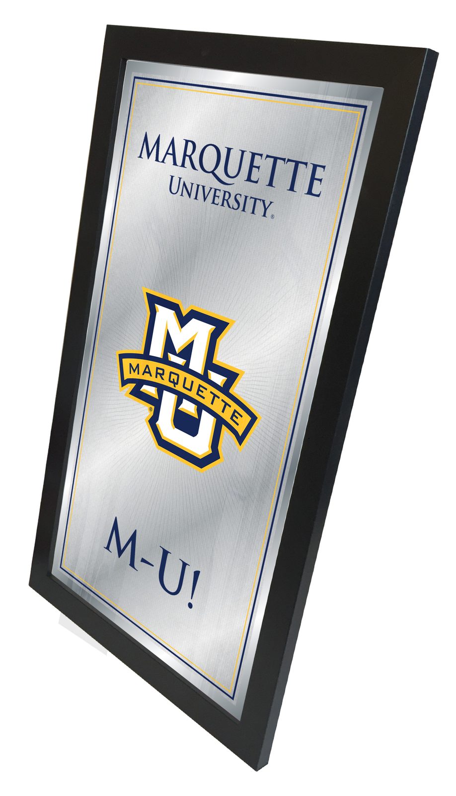 Marquette University 26x15 Fight Song Wall Mirror 2 Marquette University 26x15 Fight Song Wall Mirror - Image 2