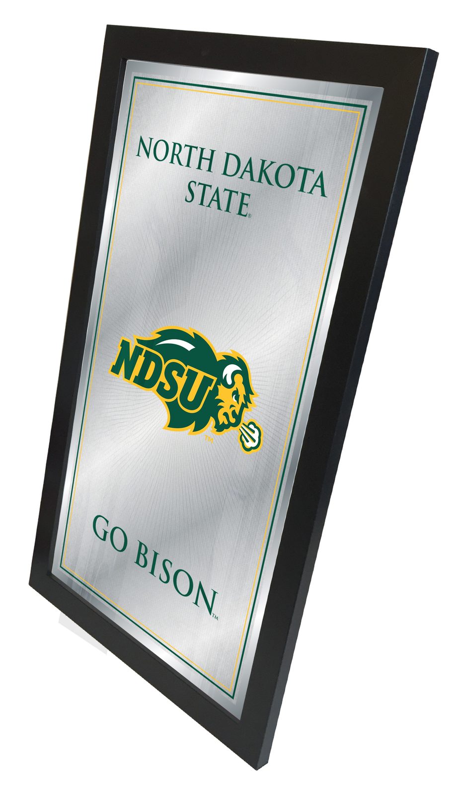 North Dakota State University 26x15 Fight Song Wall Mirror 2 North Dakota State University 26x15 Fight Song Wall Mirror - Image 2