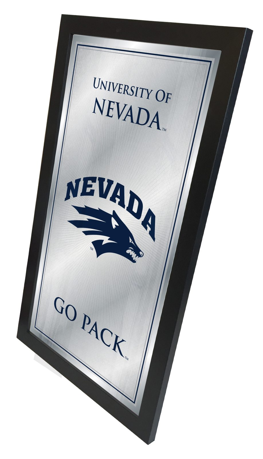 University of Nevada 26x15 Fight Song Wall Mirror 2 University of Nevada 26x15 Fight Song Wall Mirror - Image 2