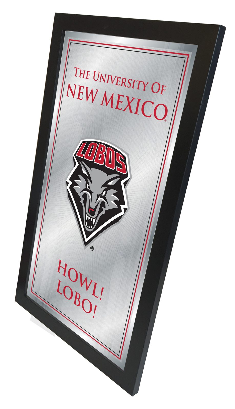 University of New Mexico 26x15 Fight Song Wall Mirror 2 University of New Mexico 26x15 Fight Song Wall Mirror - Image 2
