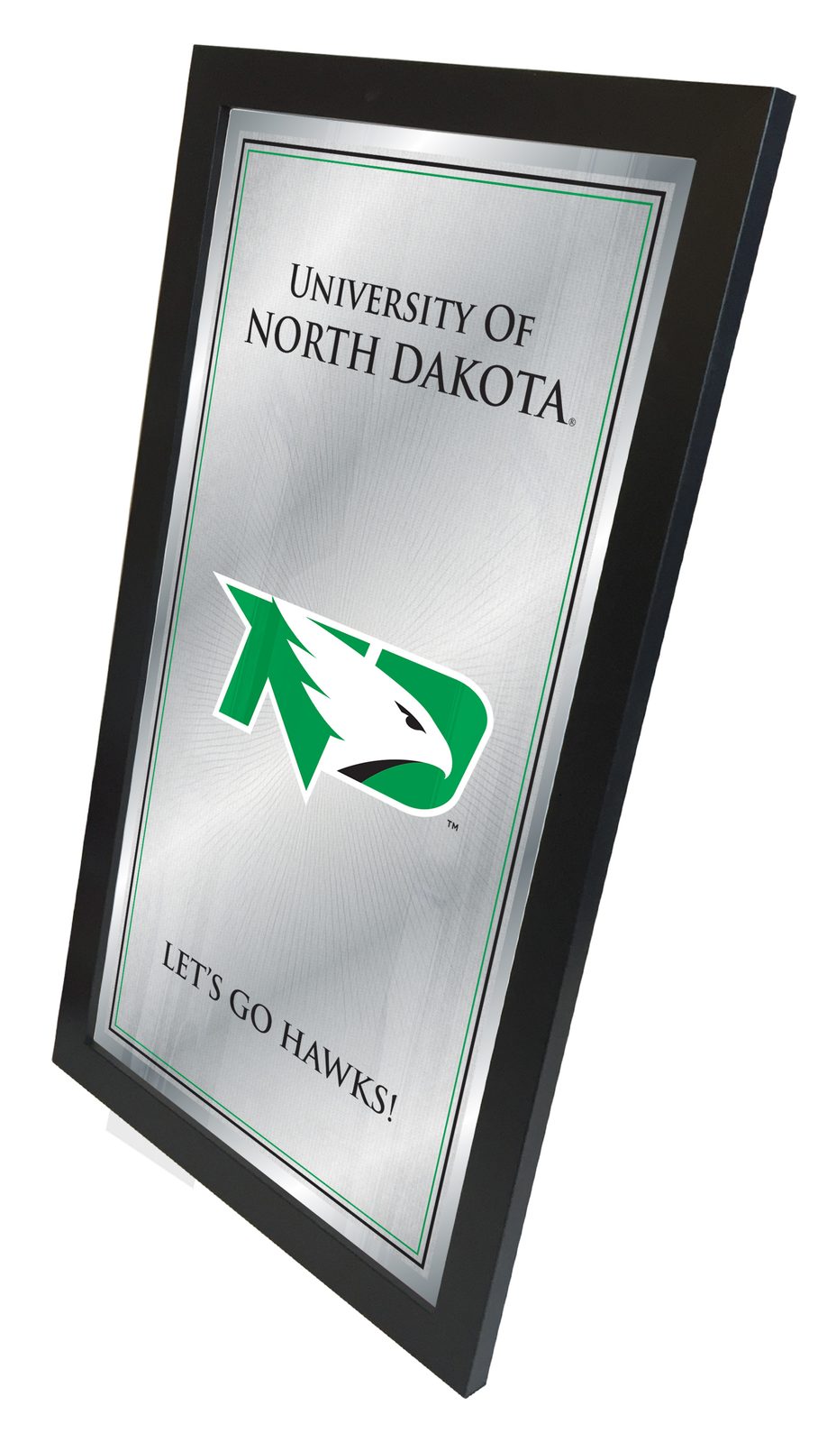 University of North Dakota 26x15 Fight Song Wall Mirror 2 University of North Dakota 26x15 Fight Song Wall Mirror - Image 2