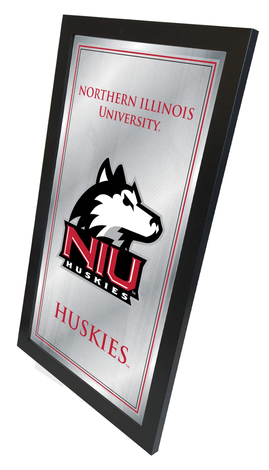 University of Northern Illinois 26x15 Fight Song Wall Mirror 2 University of Northern Illinois 26x15 Fight Song Wall Mirror - Image 2
