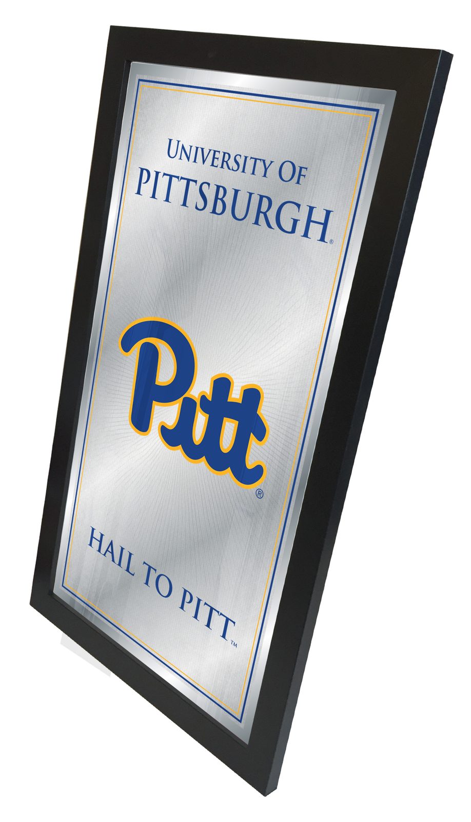 University of Pittsburgh 26x15 Fight Song Wall Mirror 2 University of Pittsburgh 26x15 Fight Song Wall Mirror - Image 2