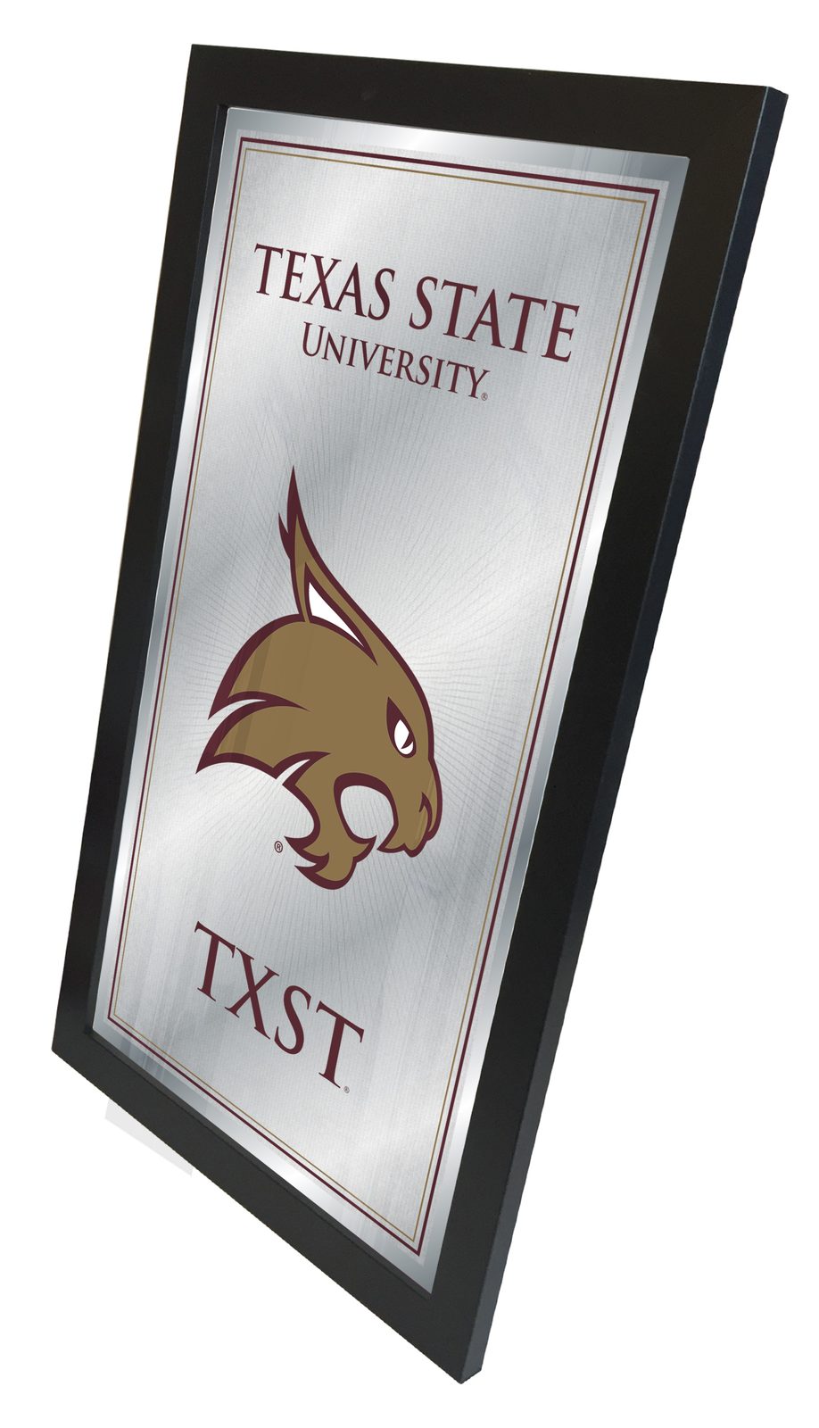 Texas State University 26x15 Fight Song Wall Mirror 2 Texas State University 26x15 Fight Song Wall Mirror - Image 2