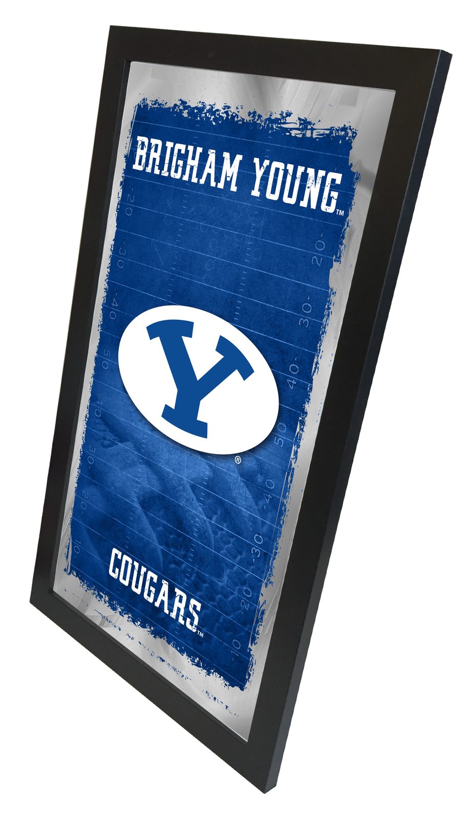 Brigham Young University 15x26 Football Wall Mirror 2 Brigham Young University 15x26 Football Wall Mirror - Image 2