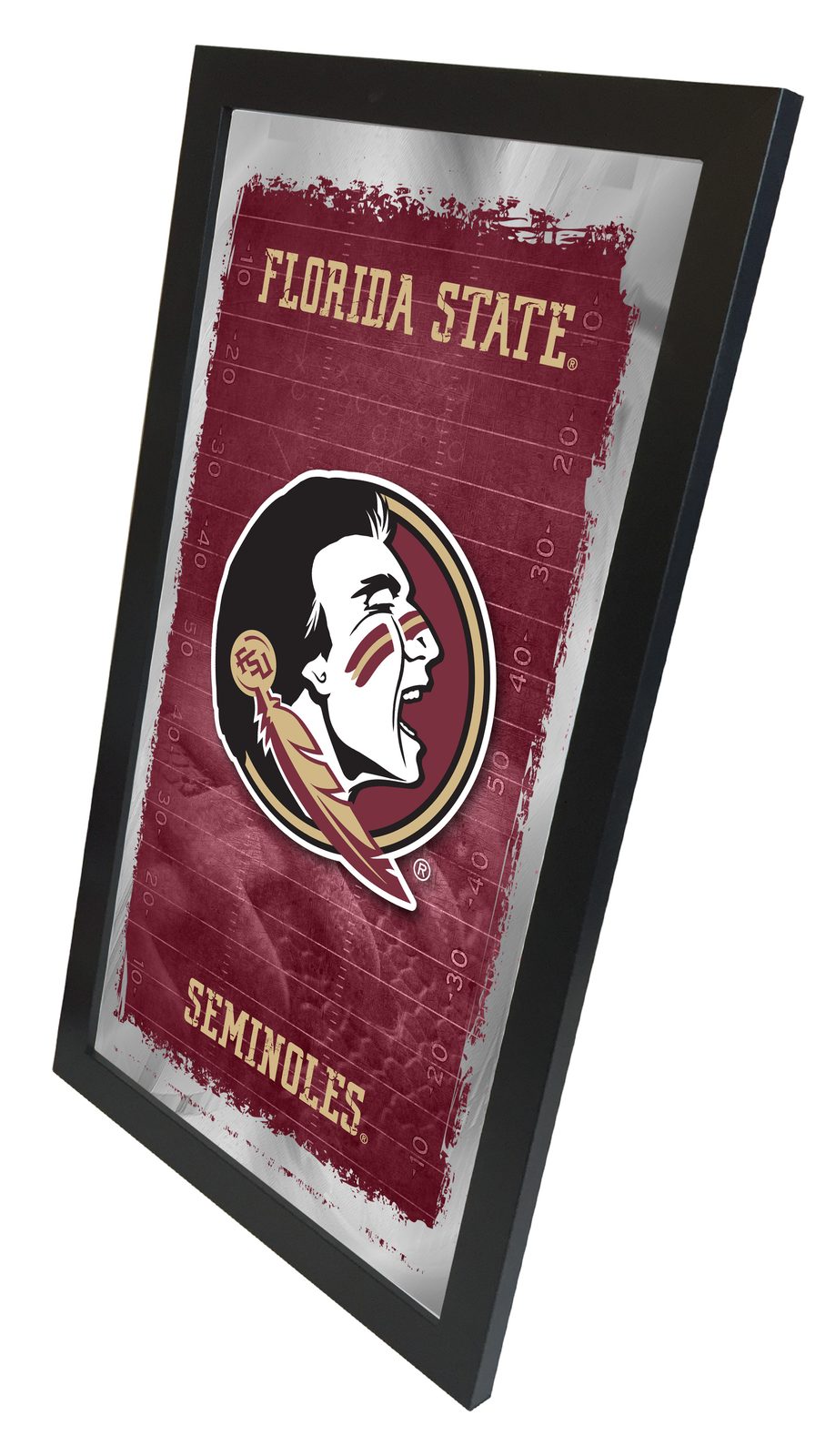 Florida State University 15x26 Football Wall Mirror 2 Florida State University 15x26 Football Wall Mirror - Image 2