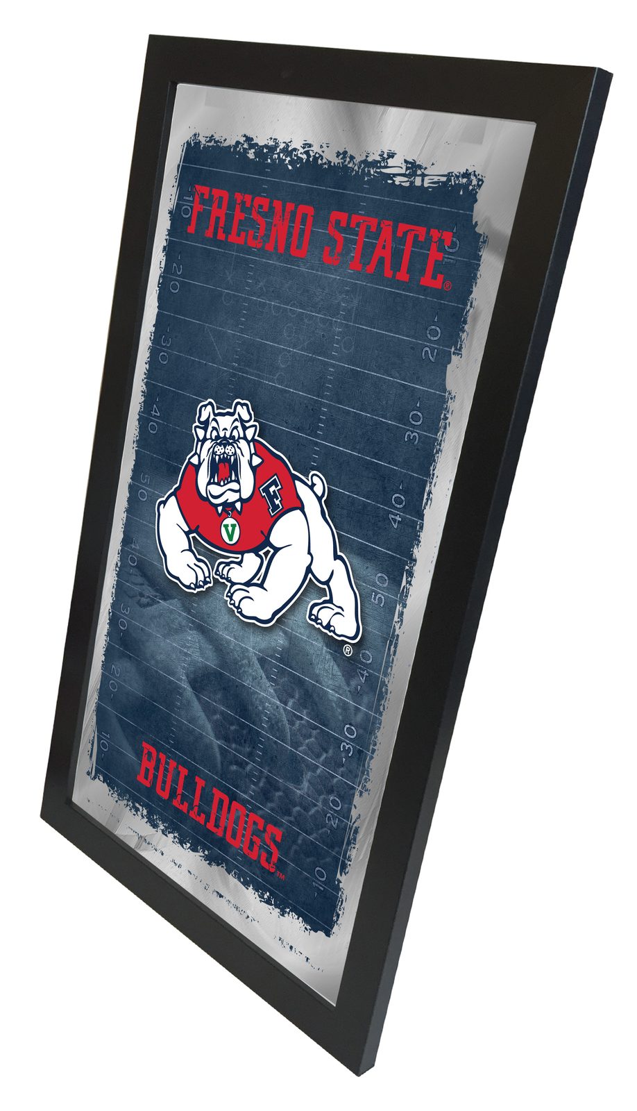 Fresno State University 15x26 Football Wall Mirror 2 Fresno State University 15x26 Football Wall Mirror - Image 2