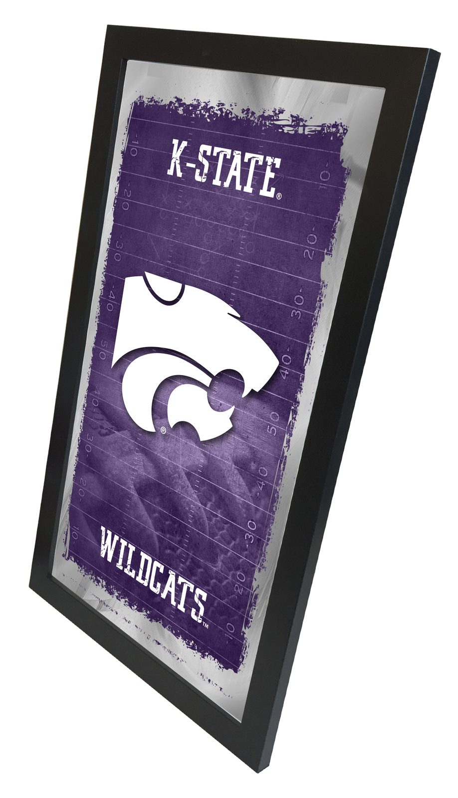 Kansas State University 15x26 Football Wall Mirror 2 Kansas State University 15x26 Football Wall Mirror - Image 2