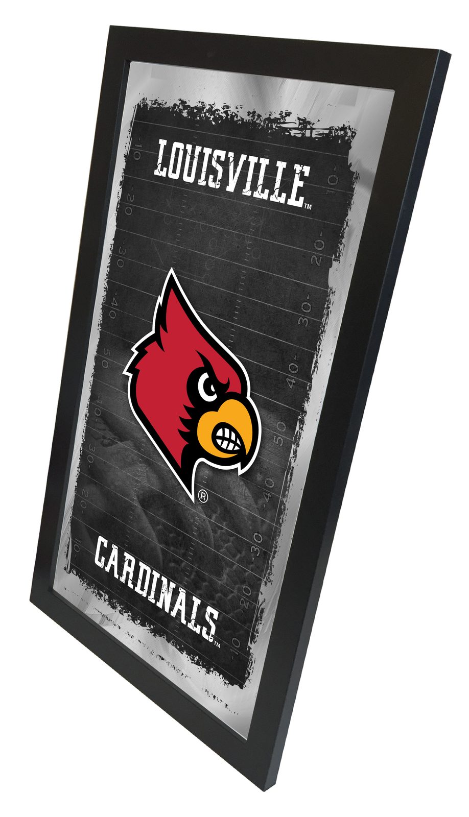 University of Louisville 15x26 Football Wall Mirror 2 University of Louisville 15x26 Football Wall Mirror - Image 2