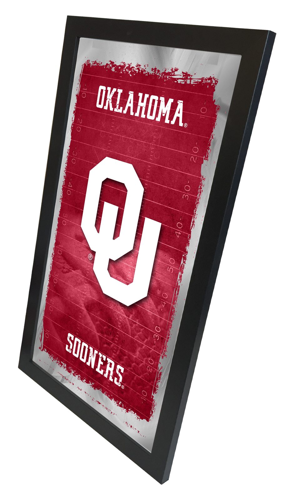 Oklahoma University 15x26 Football Wall Mirror 2 Oklahoma University 15x26 Football Wall Mirror - Image 2