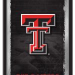Texas Tech University 15x26 Football Wall Mirror 4 Texas Tech University 15x26 Football Wall Mirror