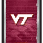 Virginia Tech University 15x26 Football Wall Mirror 3 Virginia Tech University 15x26 Football Wall Mirror