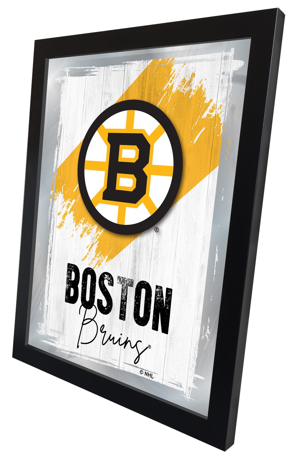 Boston Bruins 17x22 Logo Wall Mirror (Alternate) 2 Boston Bruins 17x22 Logo Wall Mirror (Alternate) - Image 2