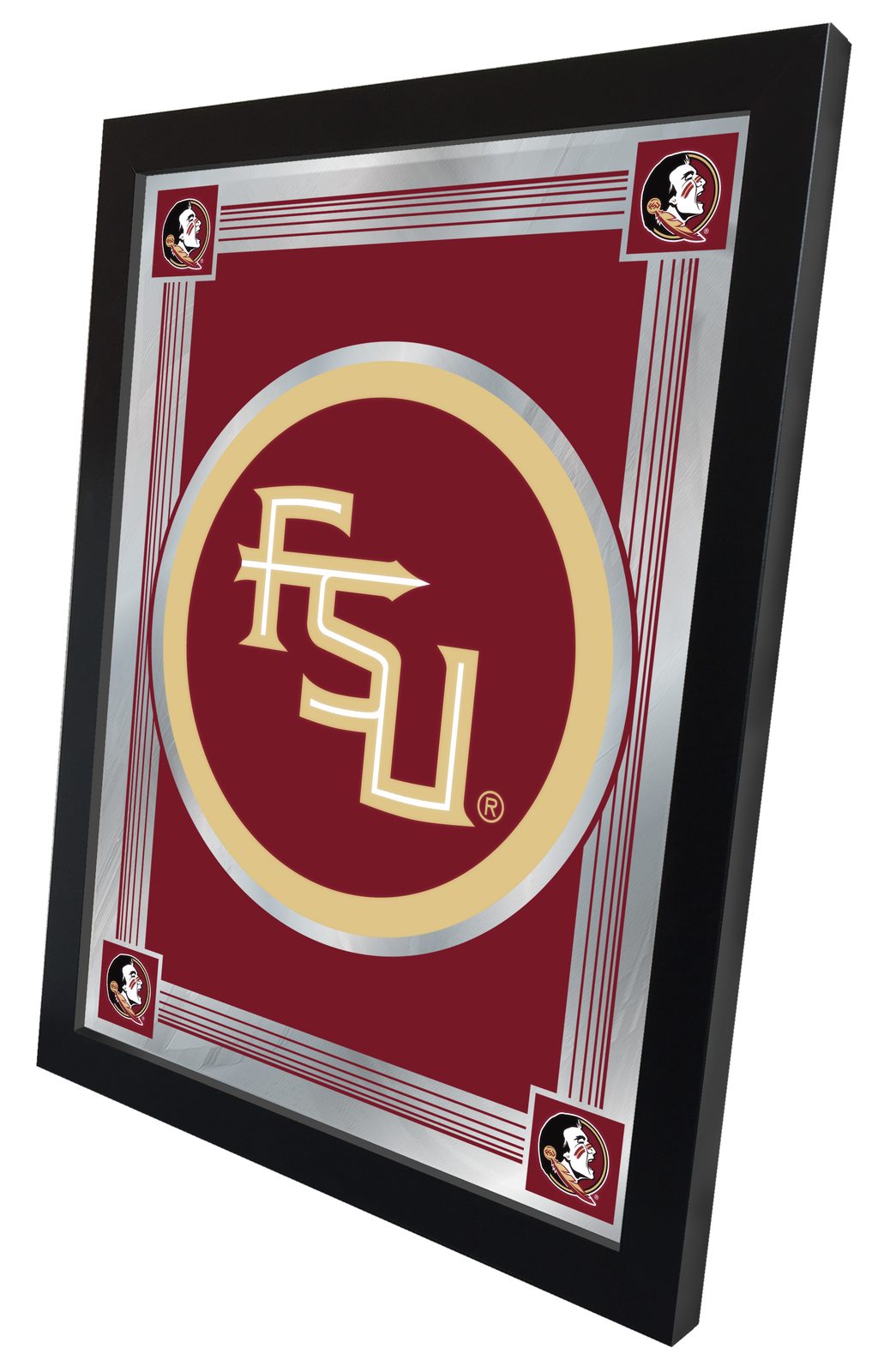 Florida State (Script) 17x22 Logo Wall Mirror 2 Florida State (Script) 17x22 Logo Wall Mirror - Image 2