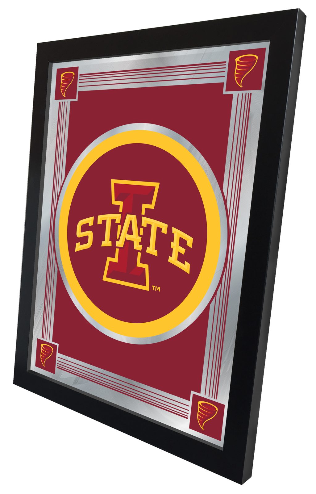 Iowa State University 17x22 Logo Wall Mirror 2 Iowa State University 17x22 Logo Wall Mirror - Image 2