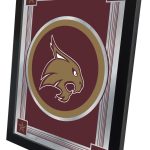 Texas State University 17x22 Logo Wall Mirror